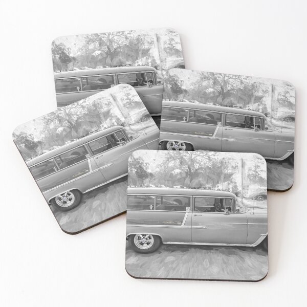 Item preview, 1955 Gray Chevrolet Bel Air Station Wagon X210 designed and sold by RichFrancoCars.
