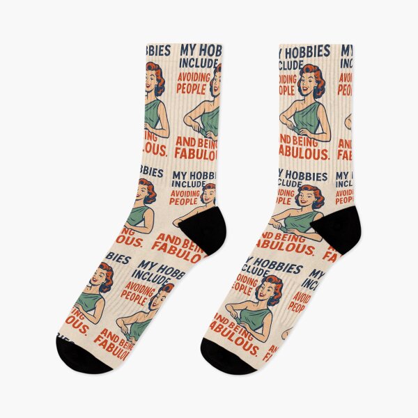 Item preview, My hobbies include avoiding people and being fabulous. designed and sold by WheelieGdArt.