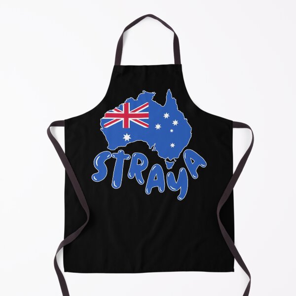 Item preview, Australia Day Straya Mate Aussie Flag Map designed and sold by MouseDeSigns.