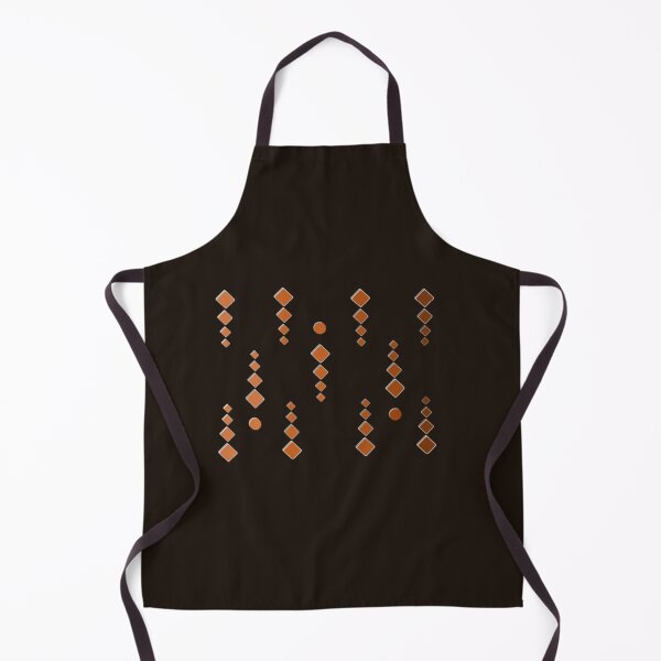 Item preview, Orange Beads Print designed and sold by Art Shimmers.