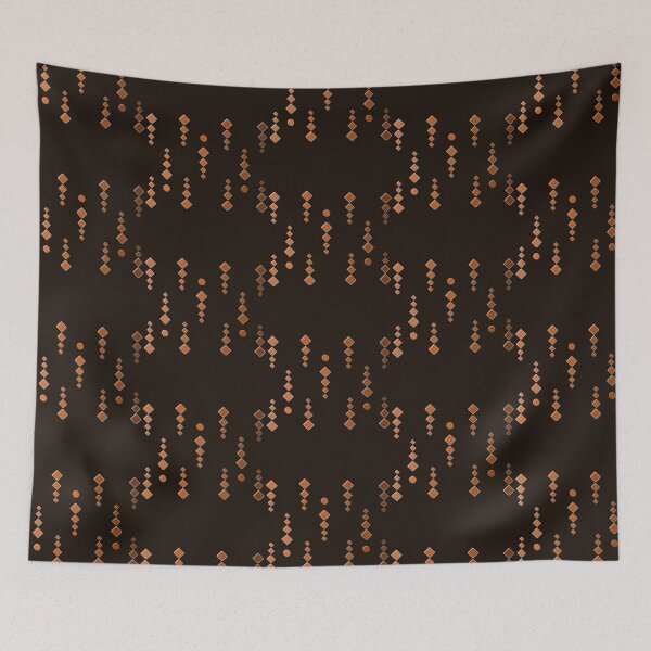 Item preview, Orange Beads Print designed and sold by Art Shimmers.
