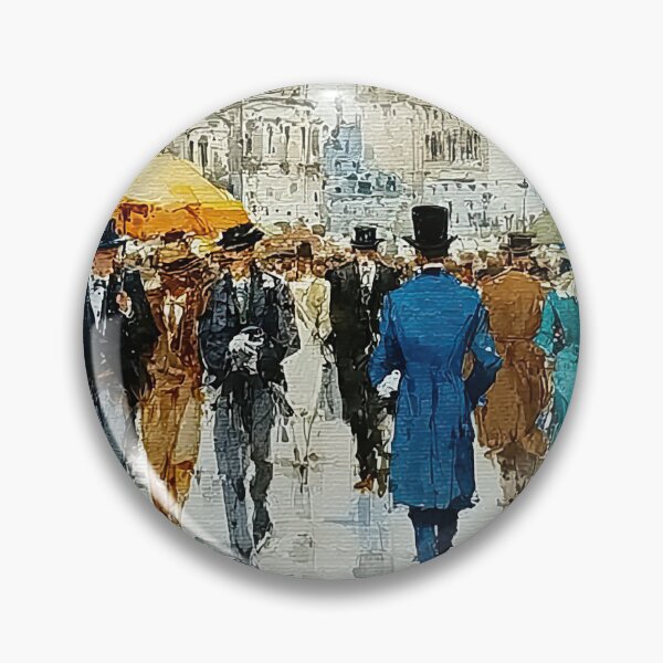 Item preview, ELEGANT STROLL IN THE RAIN designed and sold by ArtbyRolleen.
