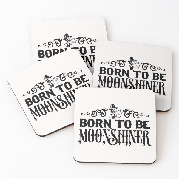 Item preview, Born To Be MoonShiner;  designed and sold by StickerApe.