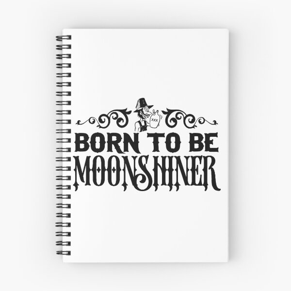 Item preview, Born To Be MoonShiner;  designed and sold by StickerApe.