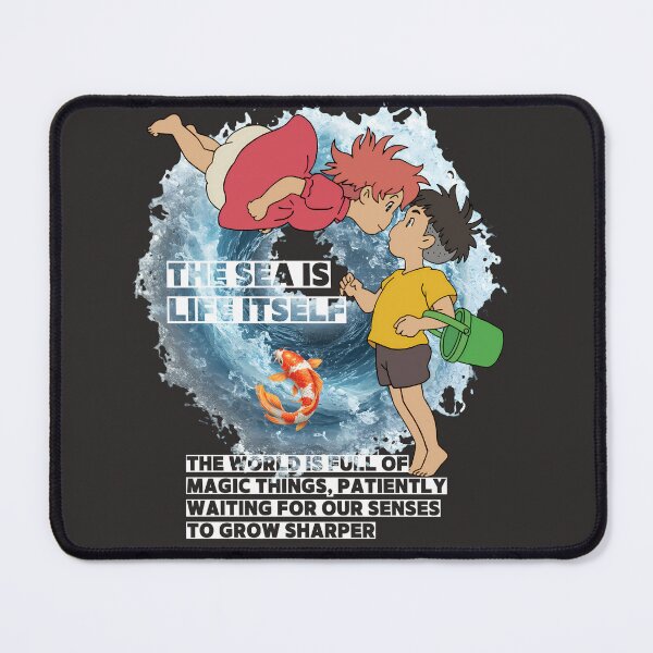 Item preview, Ponyo's Ocean Adventure t-shirt #Ponyo #GhibliOcean #AnimeKids designed and sold by Med-th-ewolf.
