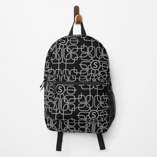 Item preview, Infinite Silver Line Pattern – Tribal Monogram “S" designed and sold by SwarozycStudio.