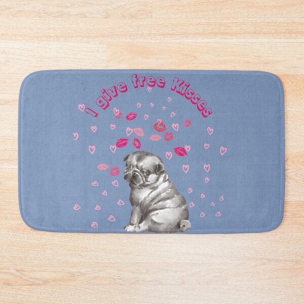Item preview, Pug Kisses designed and sold by MitMopsundHerz Rosinchens_Welt.