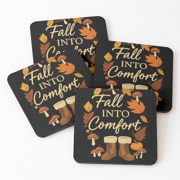 Item preview, Fall Into Comfort - Whimsical Autumn T-Shirt designed and sold by Uglyandcute.