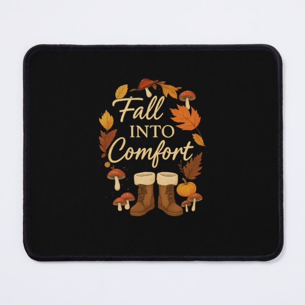 Item preview, Fall Into Comfort - Whimsical Autumn T-Shirt designed and sold by Uglyandcute.