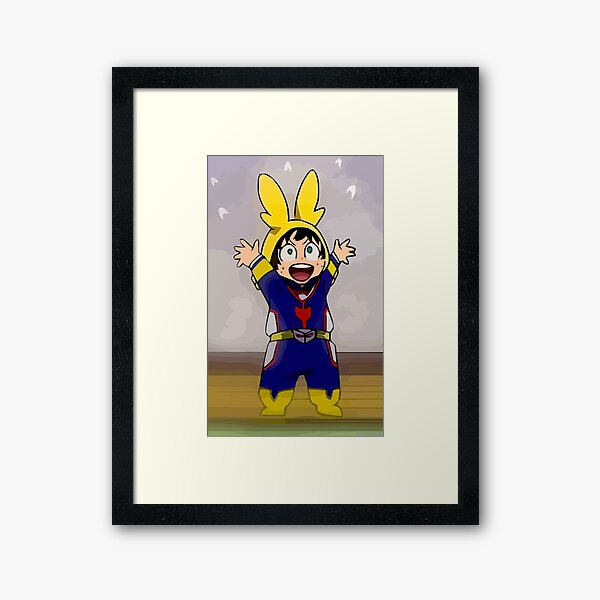 Deku is here! Framed Art Print