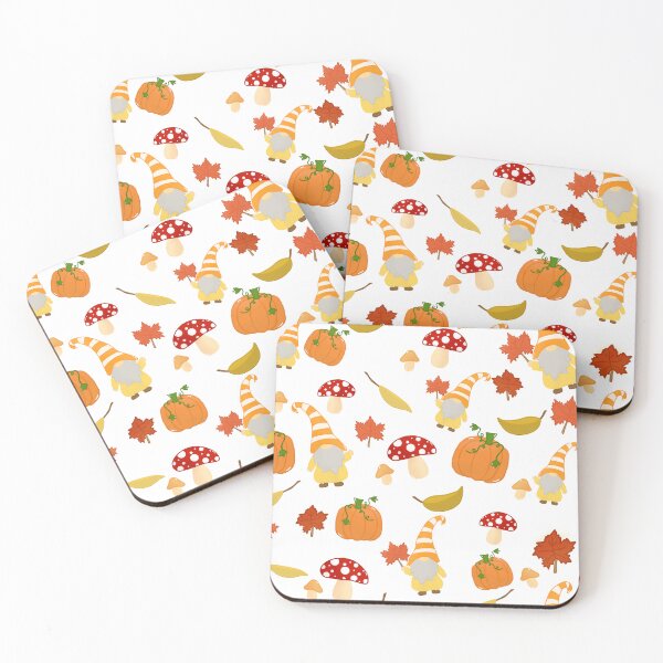Item preview, Fall with My Gnomies in White designed and sold by designsbyklm.