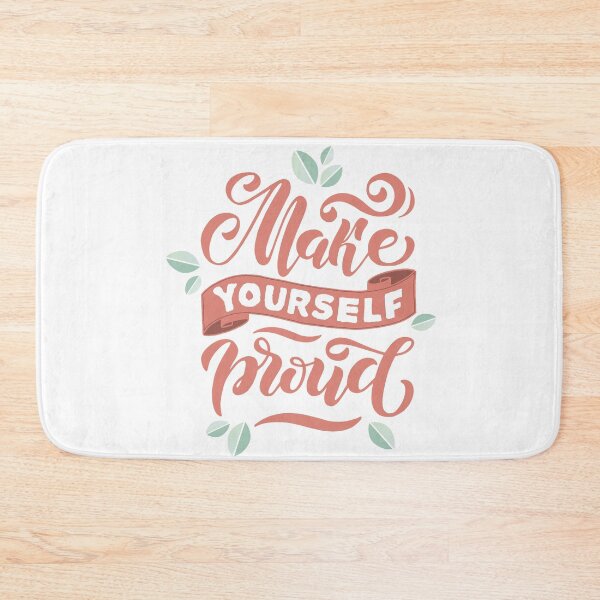 Item preview, Make Yourself Proud Motivational Quote Design | Self Empowerment & Good Vibes Only designed and sold by ArtsyExplorer.