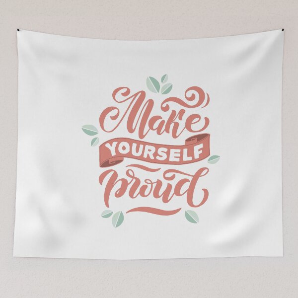 Item preview, Make Yourself Proud Motivational Quote Design | Self Empowerment & Good Vibes Only designed and sold by ArtsyExplorer.