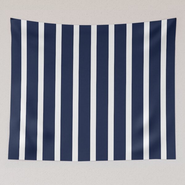 Item preview, Navy blue stripe pattern designed and sold by RishabhArts1.