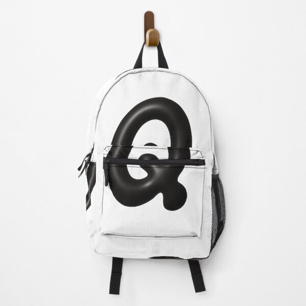 Item preview, Glossy Black Blob Letter Q 3D Typography Art designed and sold by uncoXab.
