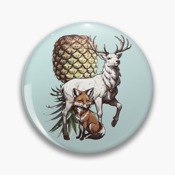 Item preview, Vixen and Stag Upside-down  Pineapple designed and sold by Vixen-Games.