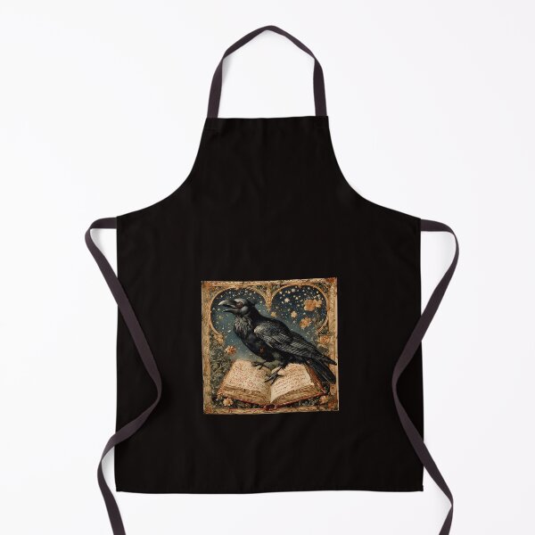 Item preview, The black raven with an ancient book. designed and sold by Natalia-Vlad.