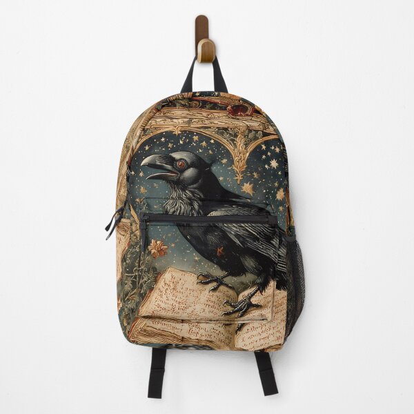 Item preview, The black raven with an ancient book. designed and sold by Natalia-Vlad.
