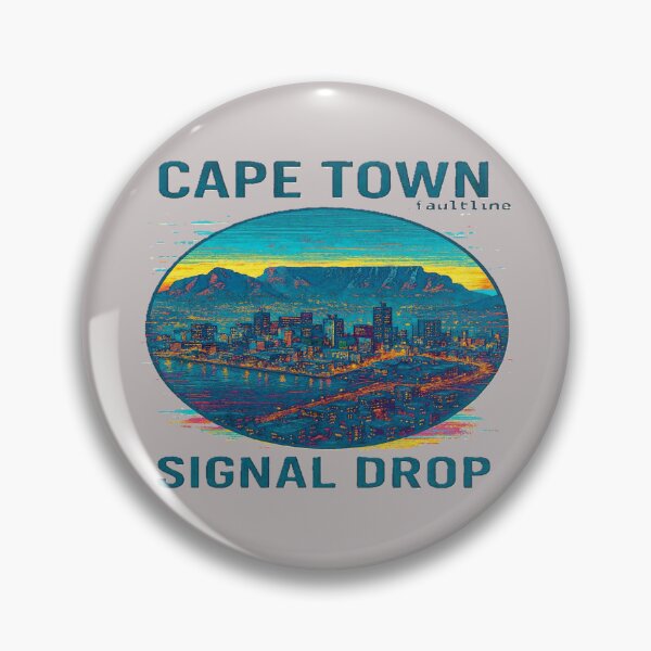 Item preview, CAPE TOWN.faultline // PIXEL DISRUPTION AT THE MOUNTAIN BASE designed and sold by VitalCostaRica.