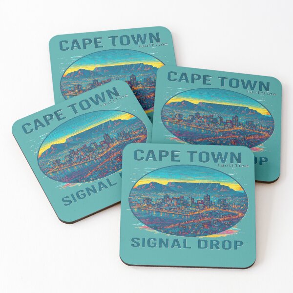 Item preview, CAPE TOWN.faultline // PIXEL DISRUPTION AT THE MOUNTAIN BASE designed and sold by VitalCostaRica.