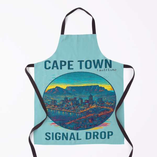 Item preview, CAPE TOWN.faultline // PIXEL DISRUPTION AT THE MOUNTAIN BASE designed and sold by VitalCostaRica.