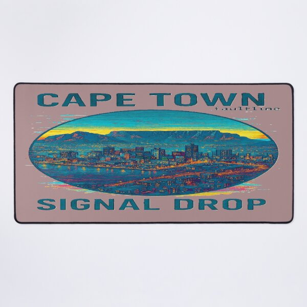 Item preview, CAPE TOWN.faultline // PIXEL DISRUPTION AT THE MOUNTAIN BASE designed and sold by VitalCostaRica.