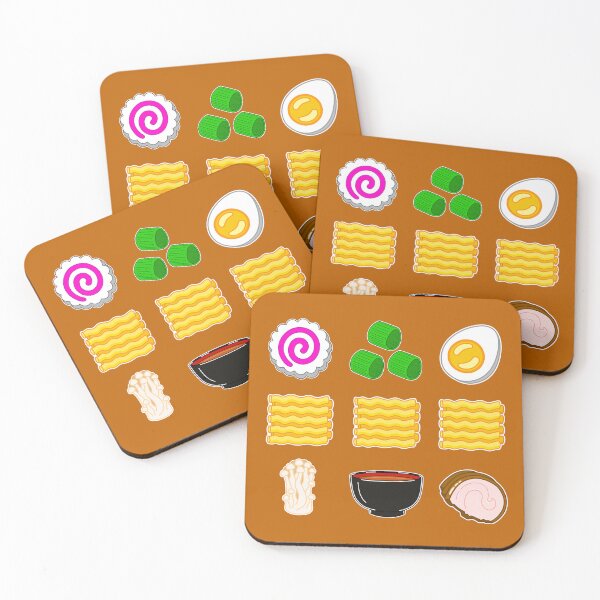 Item preview, Ramen Inventory (Broth Brown) (Ramen Icons) designed and sold by umami-dearest.