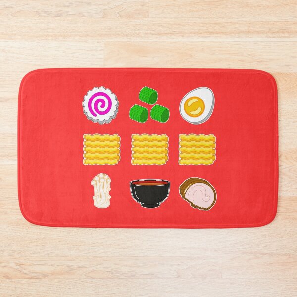 Item preview, Ramen Inventory (Roe Red) (Ramen Icons) designed and sold by umami-dearest.