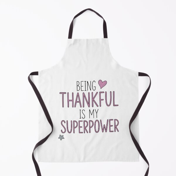 Item preview, Being Thankful is My Superpower - Minimalist Tee designed and sold by Uglyandcute.