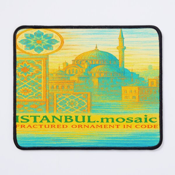 Item preview, ISTANBUL.minaret // FRACTURED ORNAMENT IN CODE designed and sold by VitalCostaRica.
