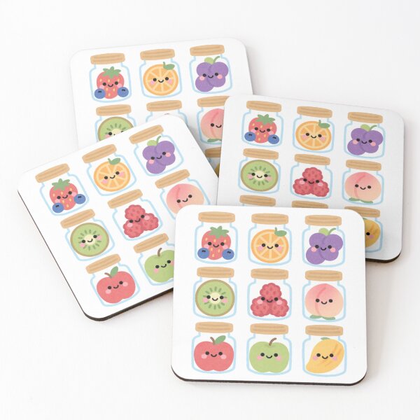 Item preview, Cute fruits jars designed and sold by BibbleBambie.