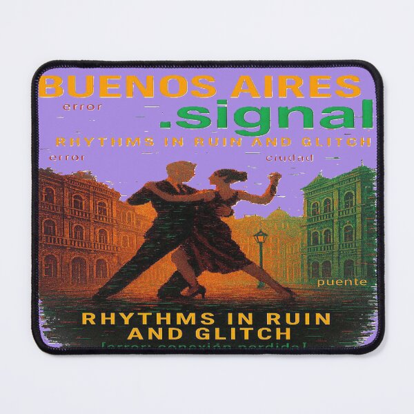 Item preview, BUENOS AIRES.signal // Rhythms in Ruin and Glitch designed and sold by VitalCostaRica.