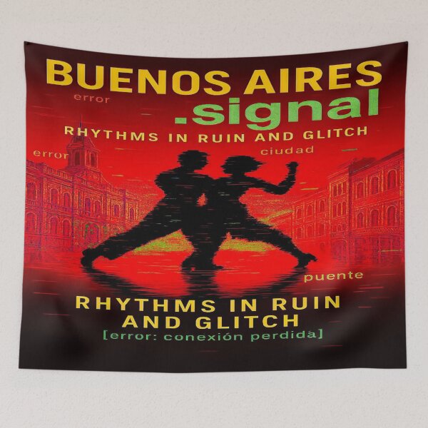 Item preview, BUENOS AIRES.signal // Rhythms in Ruin and Glitch designed and sold by VitalCostaRica.