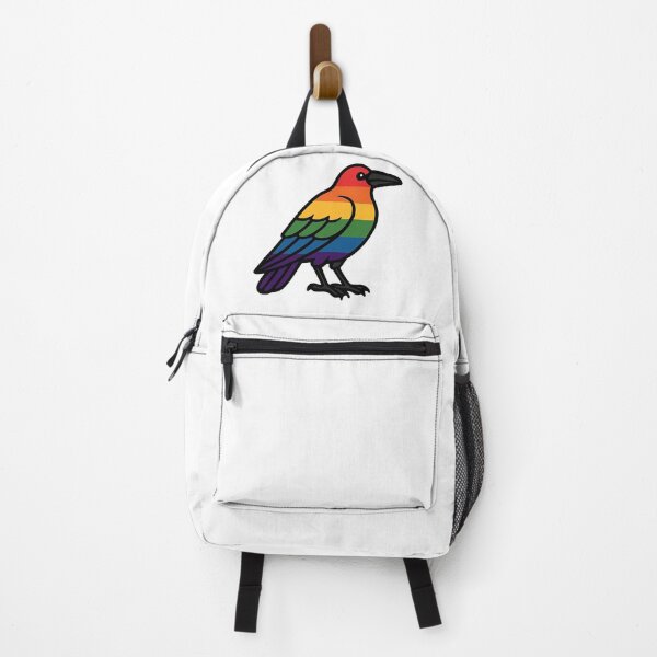 Item preview, Rainbow Queer Raven  designed and sold by StateofQueer.