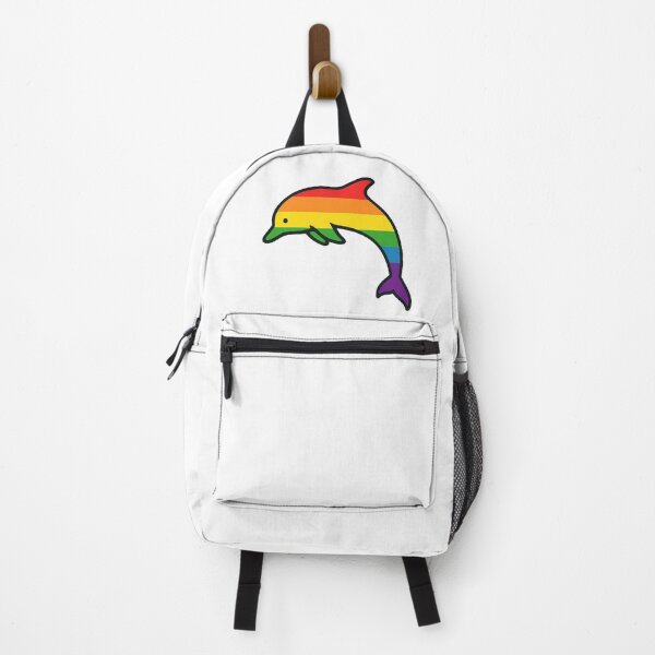 Item preview, Rainbow Queer Dolphin designed and sold by StateofQueer.
