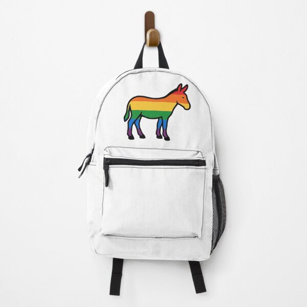 Item preview, Rainbow Queer Donkey designed and sold by StateofQueer.