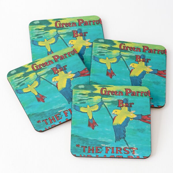 Item preview, Come Right In To The Green Parrot Bar, Key West designed and sold by Kay Brewer.