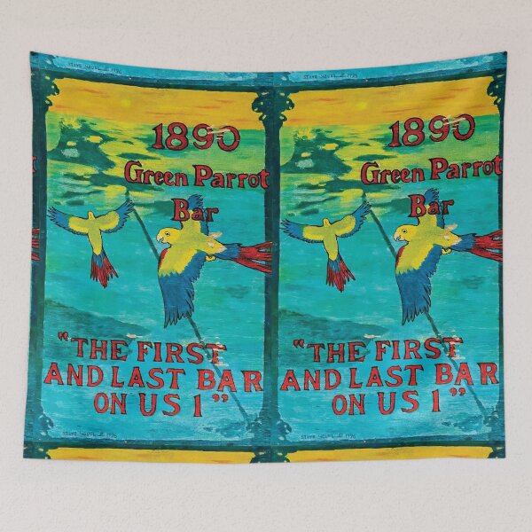 Item preview, Come Right In To The Green Parrot Bar, Key West designed and sold by Kay Brewer.