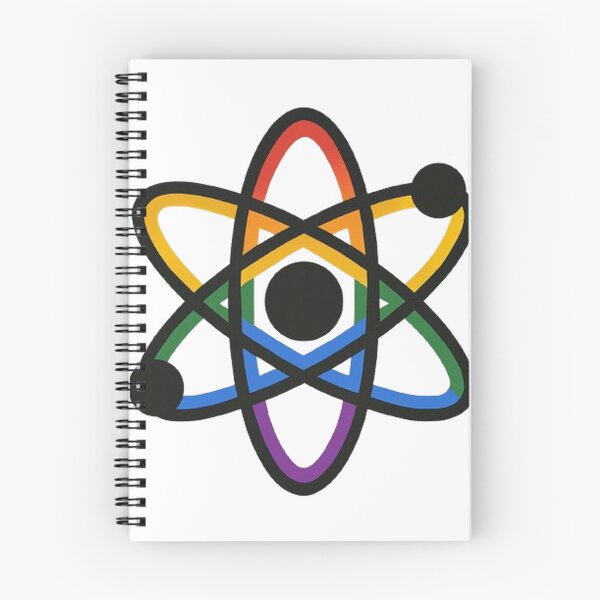 Item preview, Rainbow Queer Atom designed and sold by StateofQueer.
