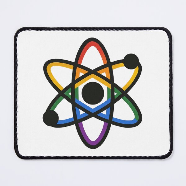 Item preview, Rainbow Queer Atom designed and sold by StateofQueer.