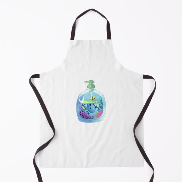 Item preview, Frutiger Aero Blue Tang Aquarium Soap Kawaii Illustration designed and sold by casserolestan.