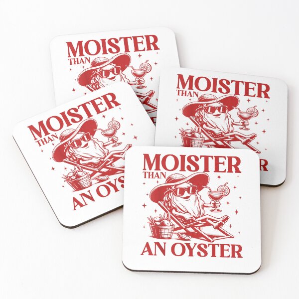 Item preview, Moister Than An Oyster Shirt, Retro Funny Graphic Cool Gift Idea designed and sold by BASKF.