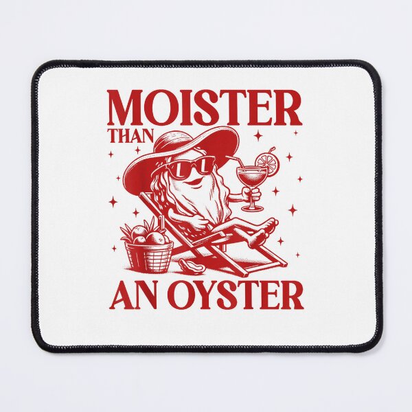 Item preview, Moister Than An Oyster Shirt, Retro Funny Graphic Cool Gift Idea designed and sold by BASKF.