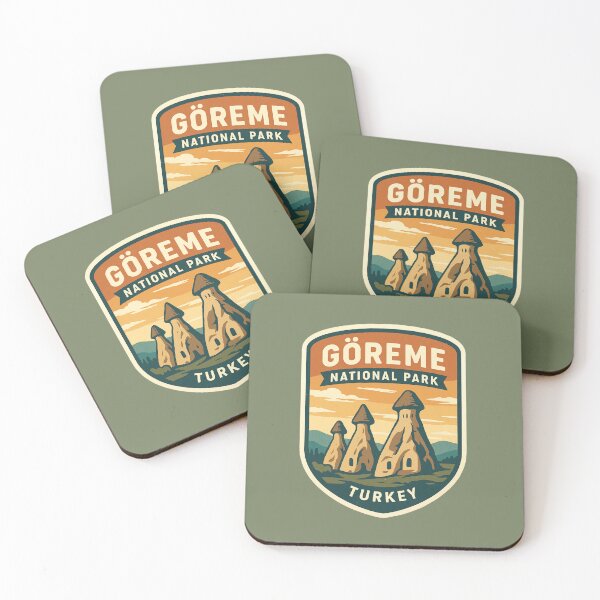 Item preview, Göreme National Park - Turkey Vintage Travel Emblem designed and sold by Planthem.