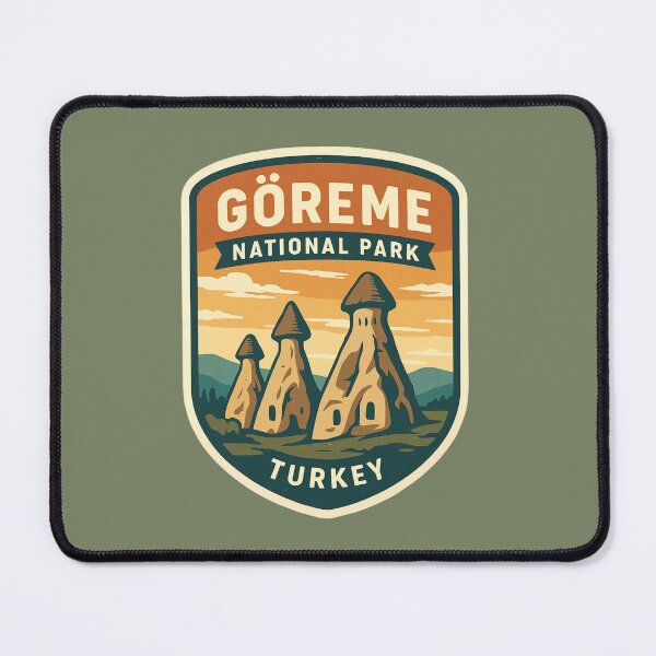 Item preview, Göreme National Park - Turkey Vintage Travel Emblem designed and sold by Planthem.
