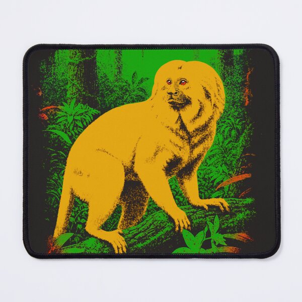 Item preview, Vibrant Golden Lion Tamarin Illustration designed and sold by BrazilWildArt.