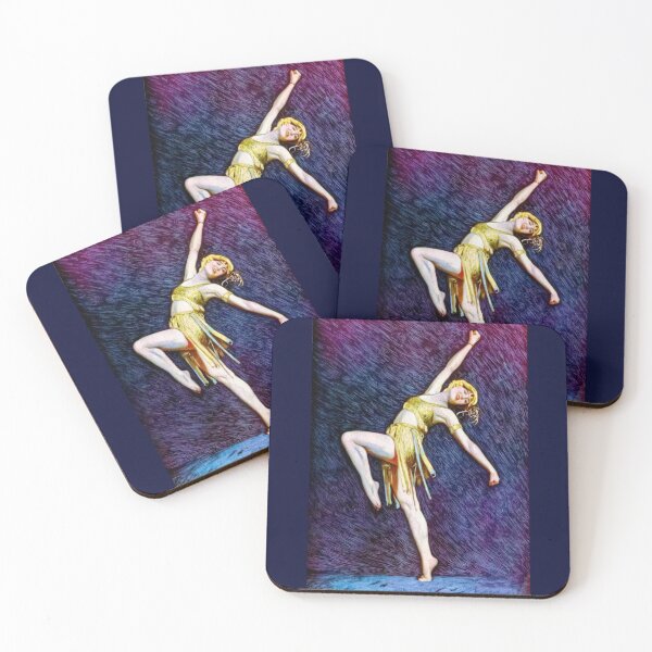 Item preview, Colourful exotic dancer impresionist painting designed and sold by stevepaint.