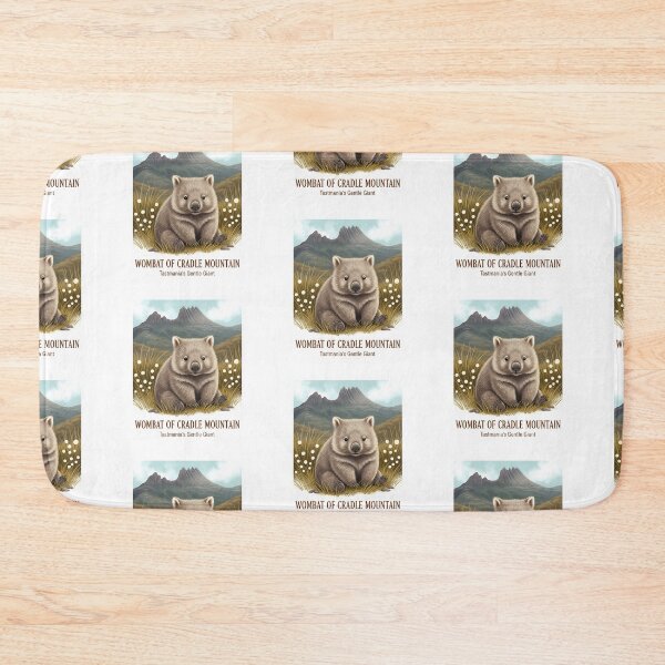 Item preview, Tasmania's Gentle Giant: A Cute and Heartwarming Wombat Art designed and sold by Digital Dreams Arts.