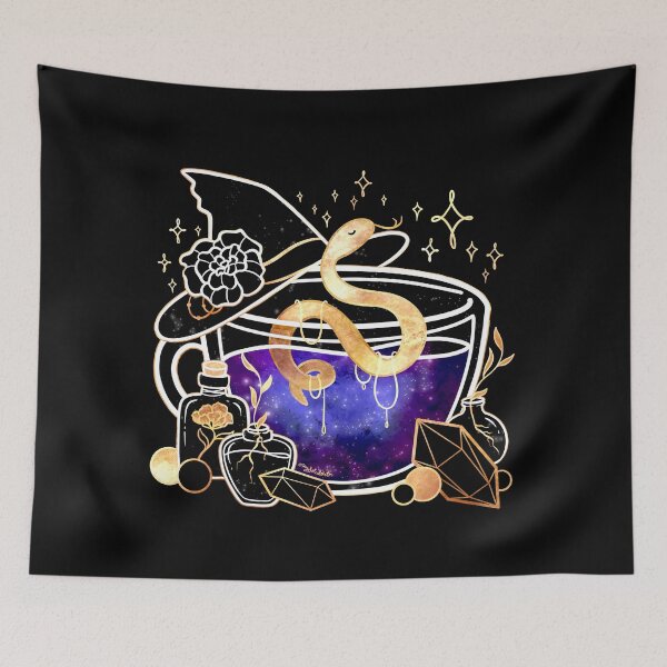 Item preview, Bewitching Potion Teacup designed and sold by heysoleilart.