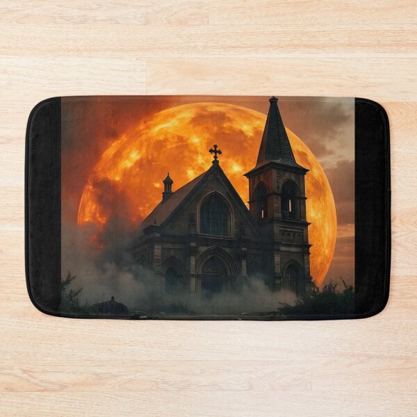 Item preview, Desolate church, apocalyptic setting. designed and sold by Extintos.